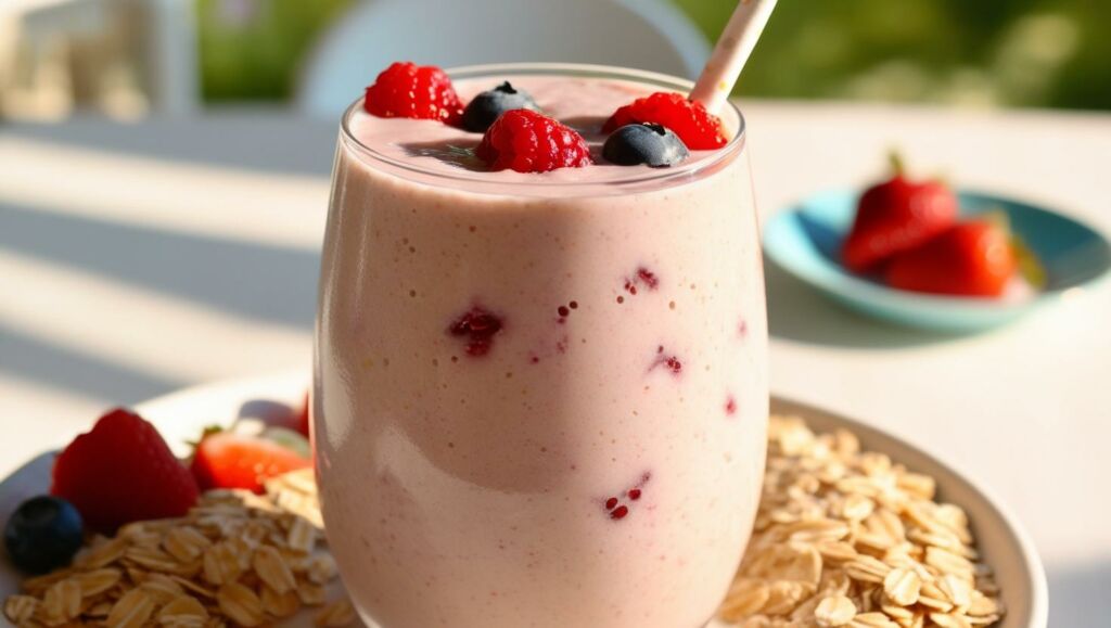 Smoothie de Frutas e Aveia