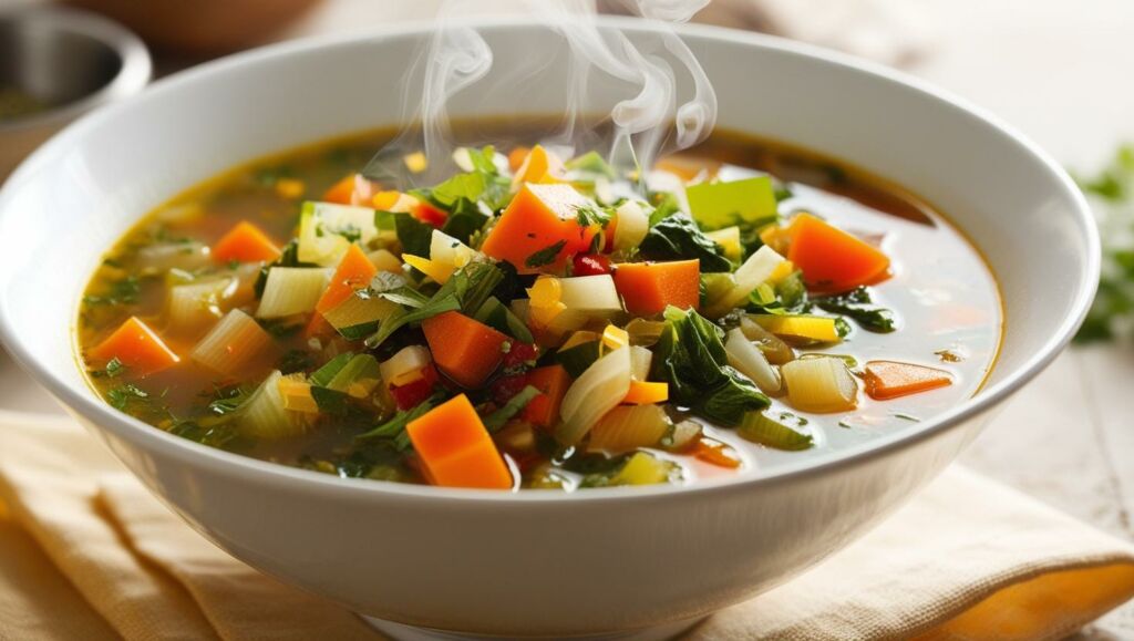 Sopa Restauradora de Legumes.