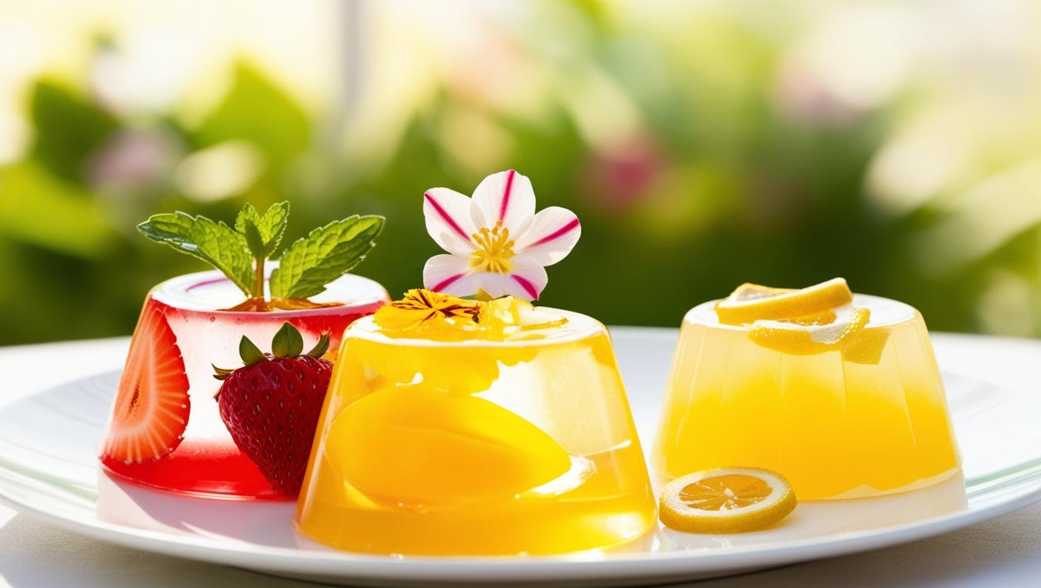 Gelatina Natural de Frutas.